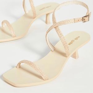 Cult Gaia Banu sandals in raffia